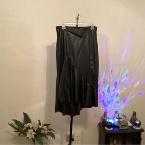 New York & Company Womens Pleaded Dress